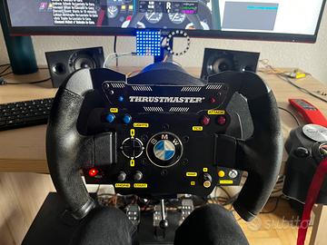 Trustmaster Tx + pedaliera T3PA + due corone