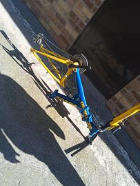 telaio bici senza cambio e catena solo telaio 
