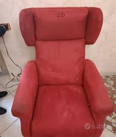 Poltrona DUE motori. Zucchetti ORIGINALE