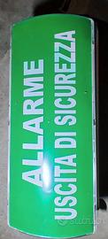 Pannello Ottico Acustico Allarme Uscita Di Sicurez