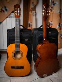 Chitarra classica nuova con custodia 