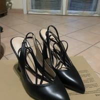 Scarpe con tacco e lacci n.40