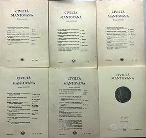 Civiltà Mantovana - Lotto 6 numeri di anni vari