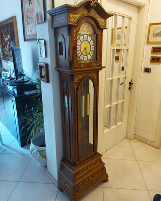 Orologio a pendolo a colonna da terra kienzle