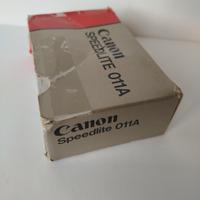 Flash Canon fd  011A scatola