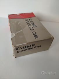 Flash Canon fd  011A scatola