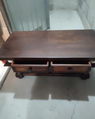 tavolino in legno massello 
