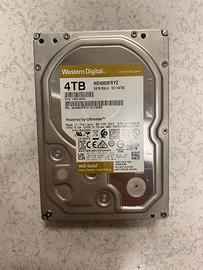 HARD DISK 4 TB WESTERN DIGITAL WD4003FRYZ USATO