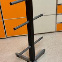 Rastrelliera Porta Dischi Pesi 25mm/28mm palestra