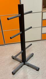 Rastrelliera Porta Dischi Pesi 25mm/28mm palestra