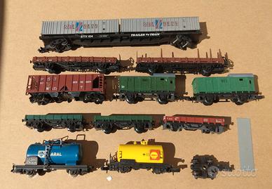 Vagoni merci scala N