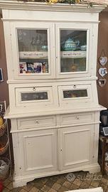 Vetrina massello shabby