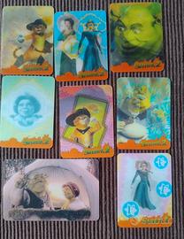 8 laminacards animate Shrek