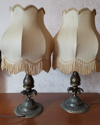 Lampade da comodino in bronzo