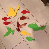 Uccelli in ferro per allestire camera bambini