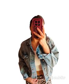 H&M giacca jeans oversize tg XS