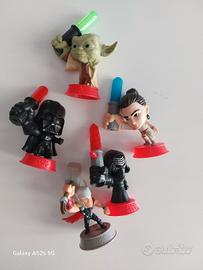 Personaggi Star Wars e Marvel 