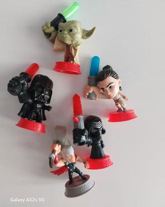 Personaggi Star Wars e Marvel 