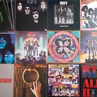 15 Vinili Collezione gruppo rock Kiss