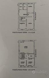 Casa a Schiera ante 67 dalle dimensioni generose