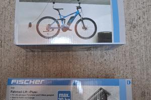 porta biciclette da soffitto