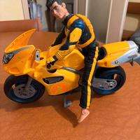 Giocattolo Action Man in moto