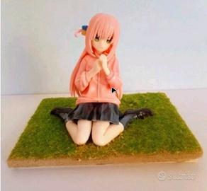 Figure Bocchi The Rock Con Base Prato Diorama