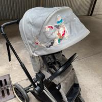 Trio CYBEX PRIAM PLATINUM con ruote grandi