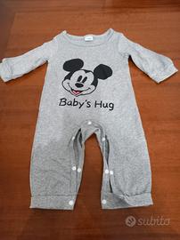 tutina bimbo maniche lunghe 