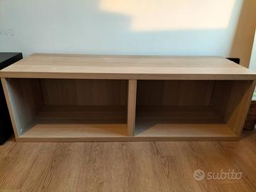 Mobile base IKEA 120x40x40  Effetto legno chiaro