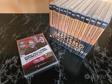Cofanetto DVD sigillato "La Storia del Fascismo"