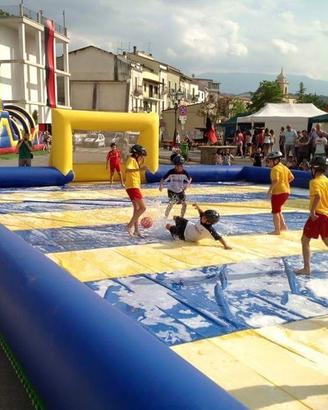 Calcio Saponato - Calcetto saponato gonfiabile
