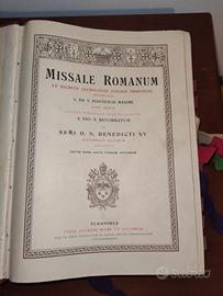 Missale Romanum S. Pii V - Benedicti XV Typis Alfr