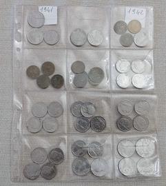 Monete Vittorio E lll dal 1938 al 1943