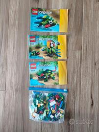 Lego creator 3 in 1 animali della foresta pluviale