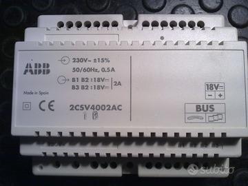 ALIMENTATORE PER CITOFONI ABB 2CSV4002AC NUOVO