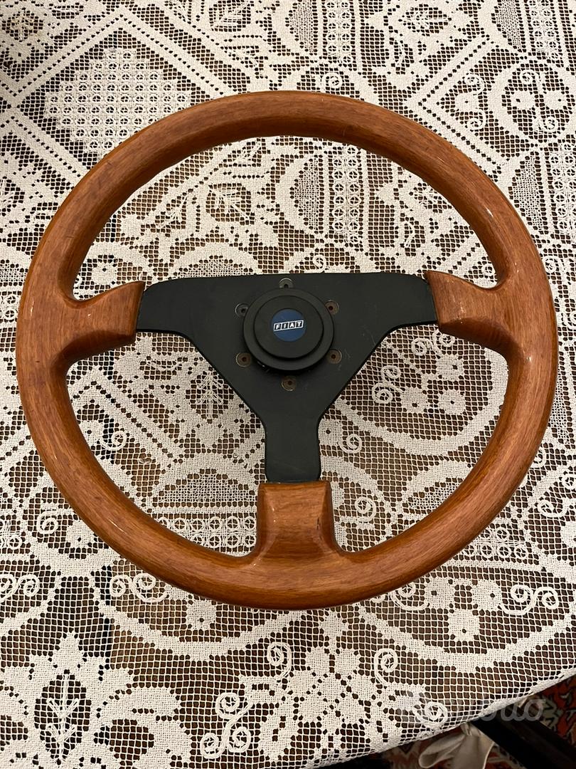 VOLANTE UNIVERSALE AUTO IN LEGNO