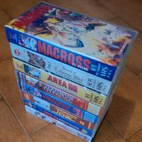 VHS Anime lotto di 8 videocassette