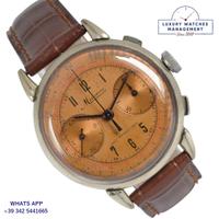 MINERVA Oversized chronograph Tropical bicolor