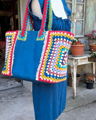 borsa in denim
