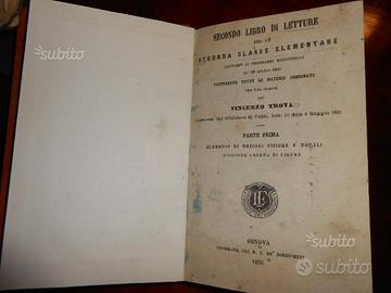 Libro Secondo libro di letture per la II classe