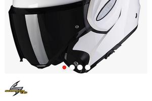 Casco modulare bianco XS