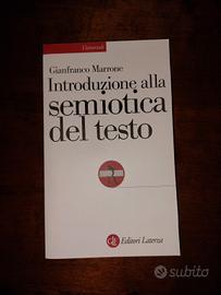 Libro: "Introduzione  alla semiotica del testo" 