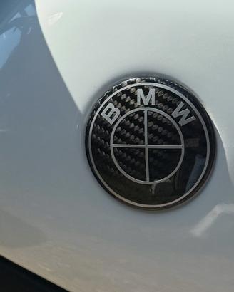 coppia stemmi BMW in Carbonio vari colori