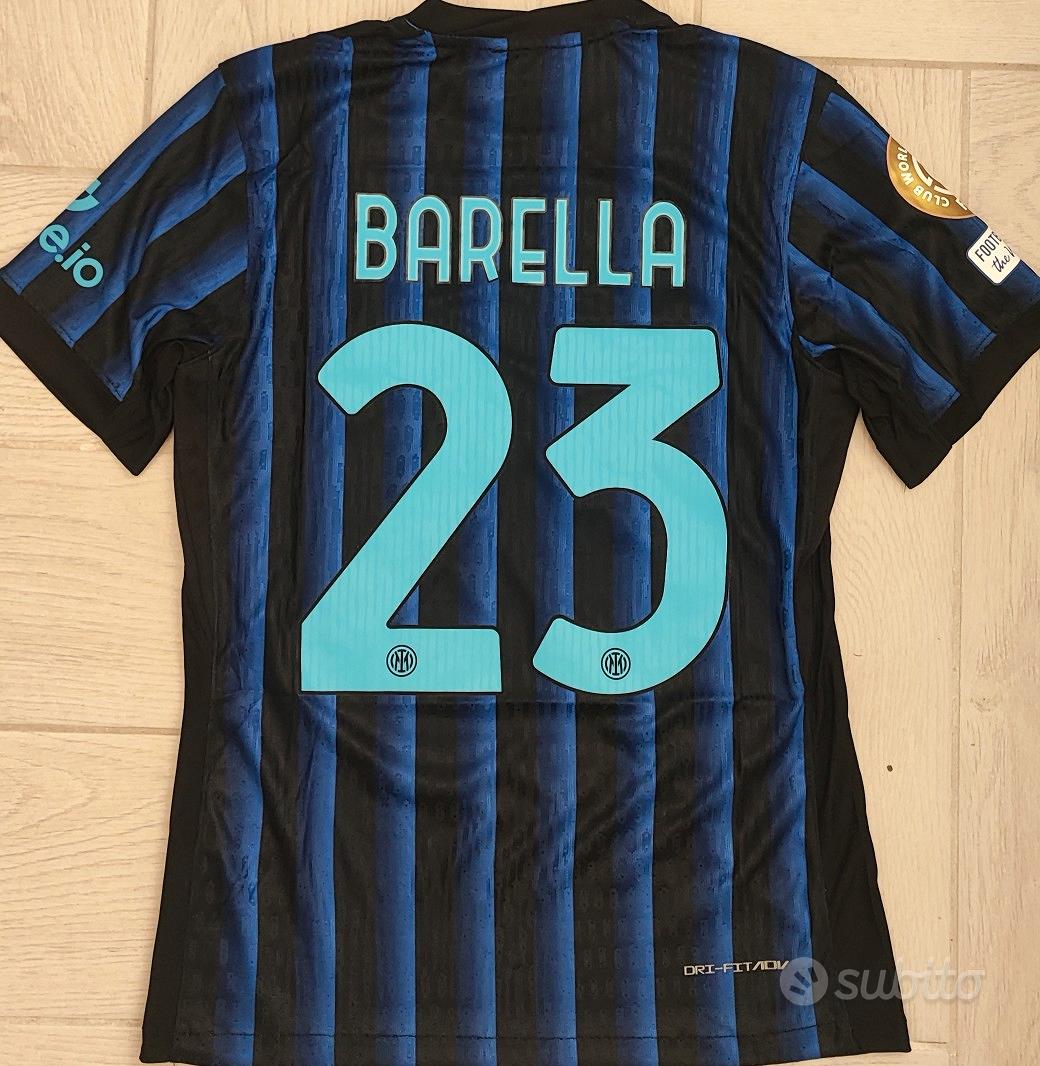 Maglia Azzurra Maglia Italia Barella Originale Calcio NicolÃ²