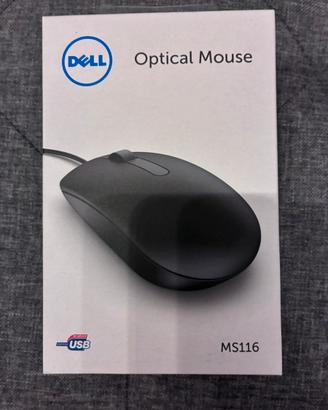Dell-MS116 Mouse Ottico Nero