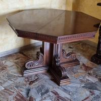 Tavolo in legno apribile