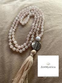 Japamala Quarzo Rosa |Amore & Armoni