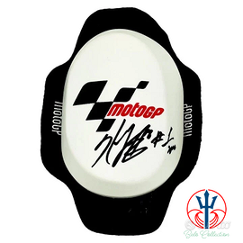 Kenny Roberts ginocchiera firmata certificata