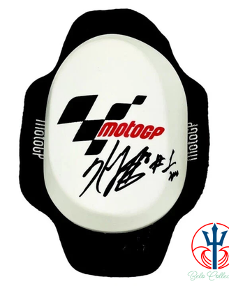 Kenny Roberts ginocchiera firmata certificata